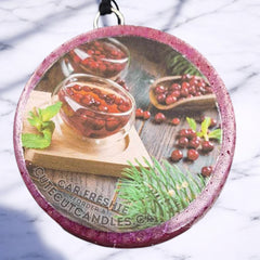 Cranberry || Car Freshie