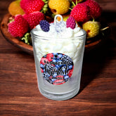 Raspberry Twist || Dessert Candle