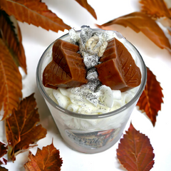Woodsy Amber || Dessert Candle