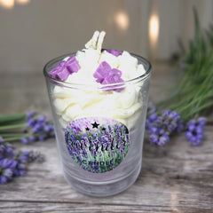 Lavender|| Dessert Candle