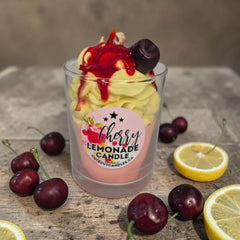 Cherry Lemonade || Dessert Candle