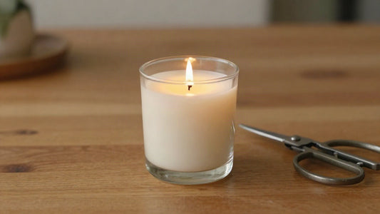 How to Cut and Trim a Candle Wick for a Clean, Even Burn