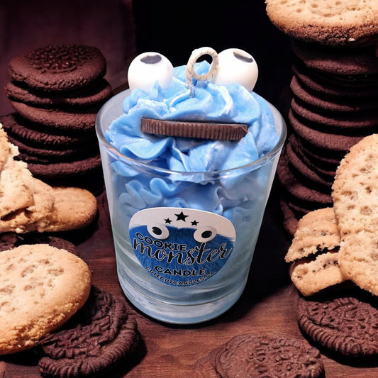 Cookie Monster || Dessert Candle