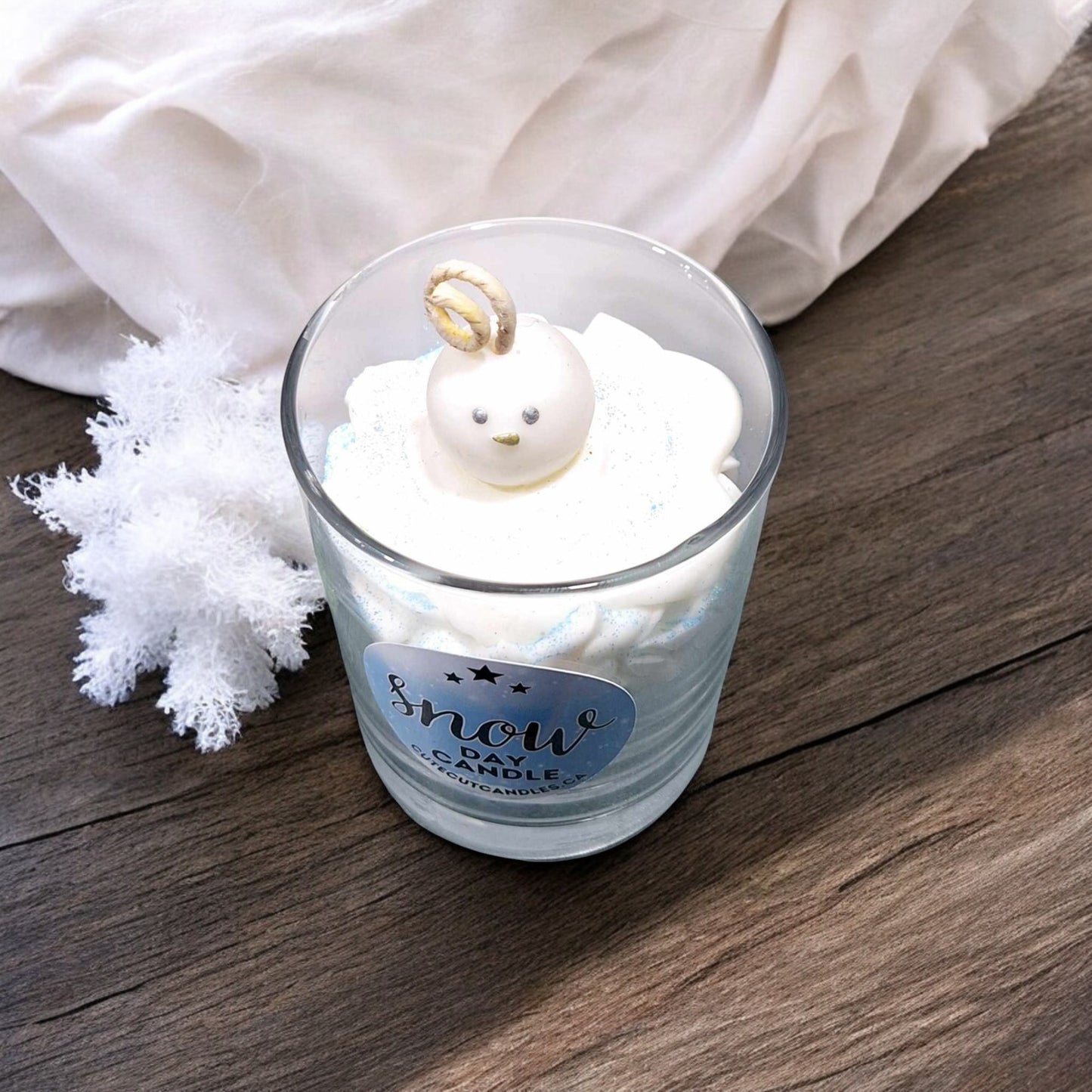 Snow Day || Dessert Candle