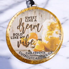 Orange Dreamsicle || Car Freshie