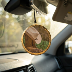 Leather || Car Freshie