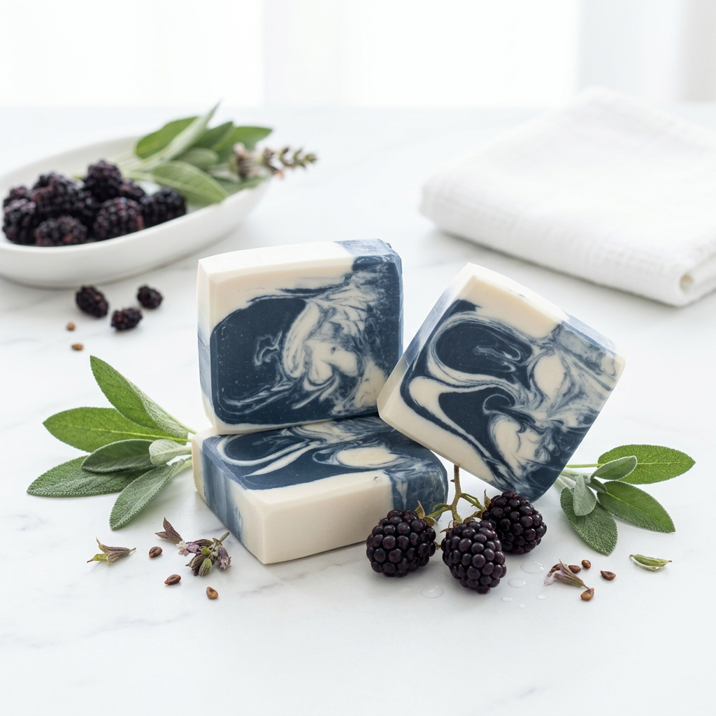 Blackberry & Sage || Shea Soap