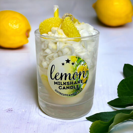 Lemon Milkshake Candle