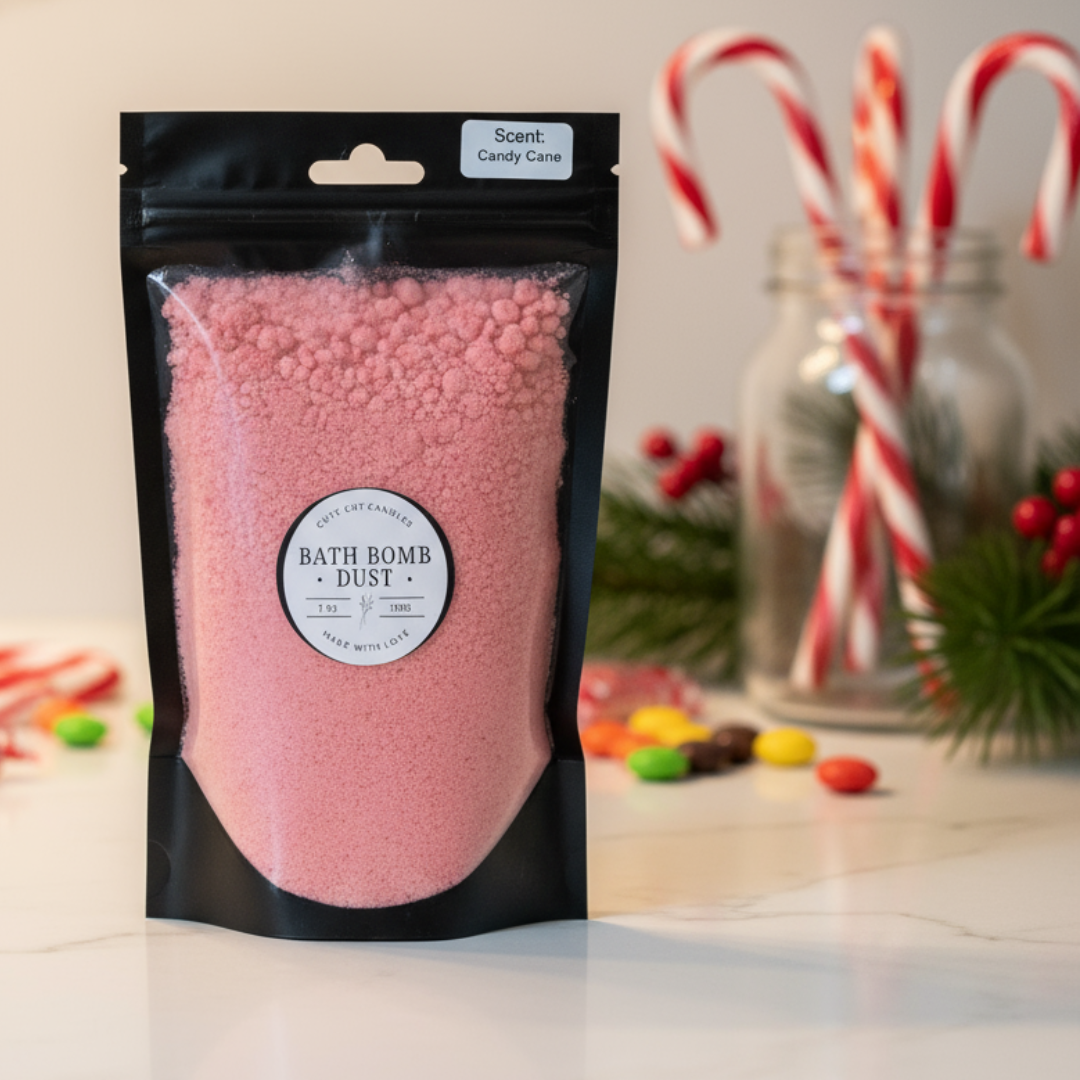 Candy Cane || Bath Bomb Dust