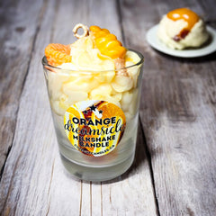 Orange Dreamsicle || Dessert Candle
