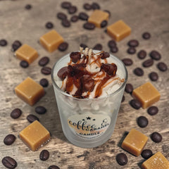 Coffee & Caramel || Dessert Candle