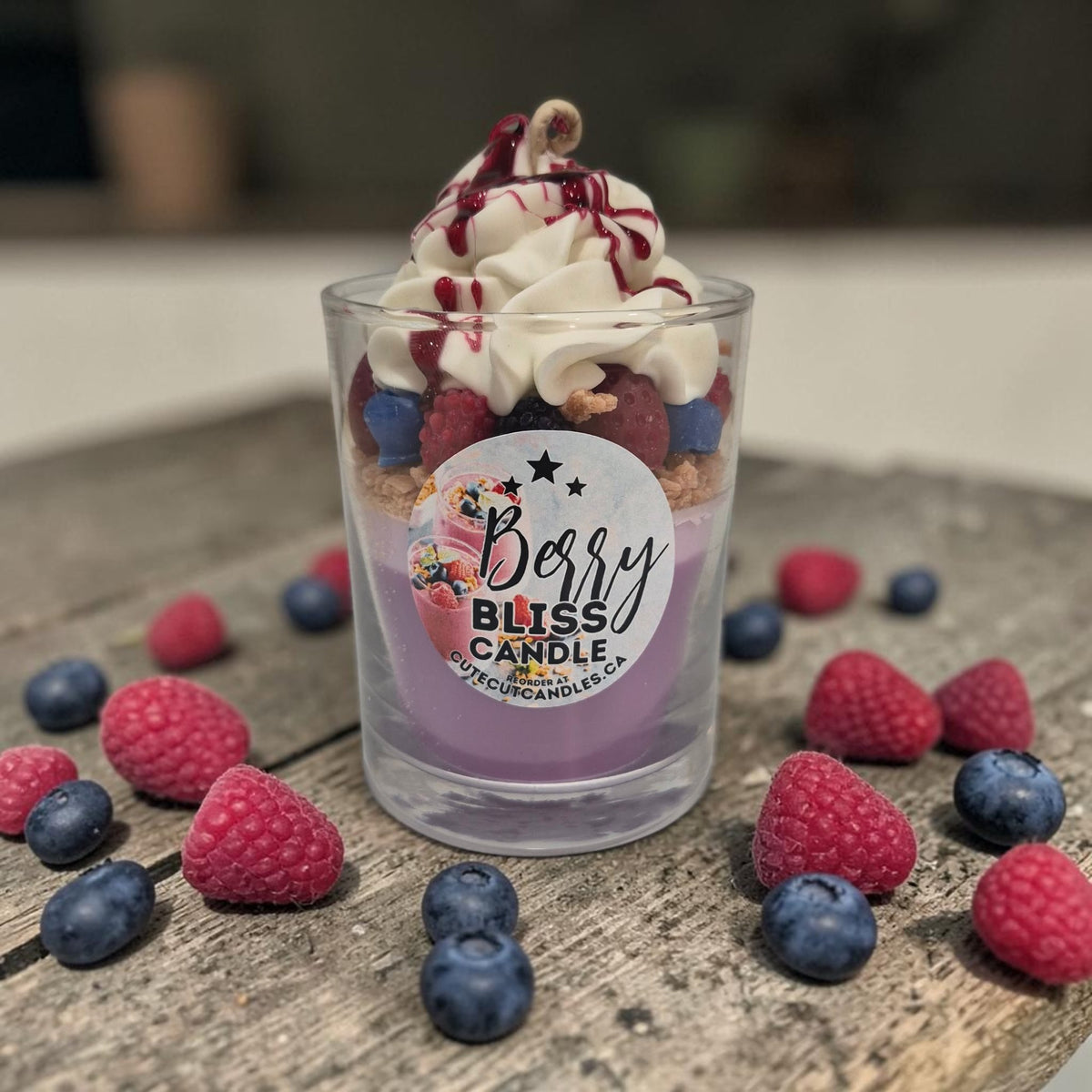 Berry Bliss || Dessert Candle