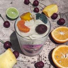 Tropical Vacation || Dessert Candle