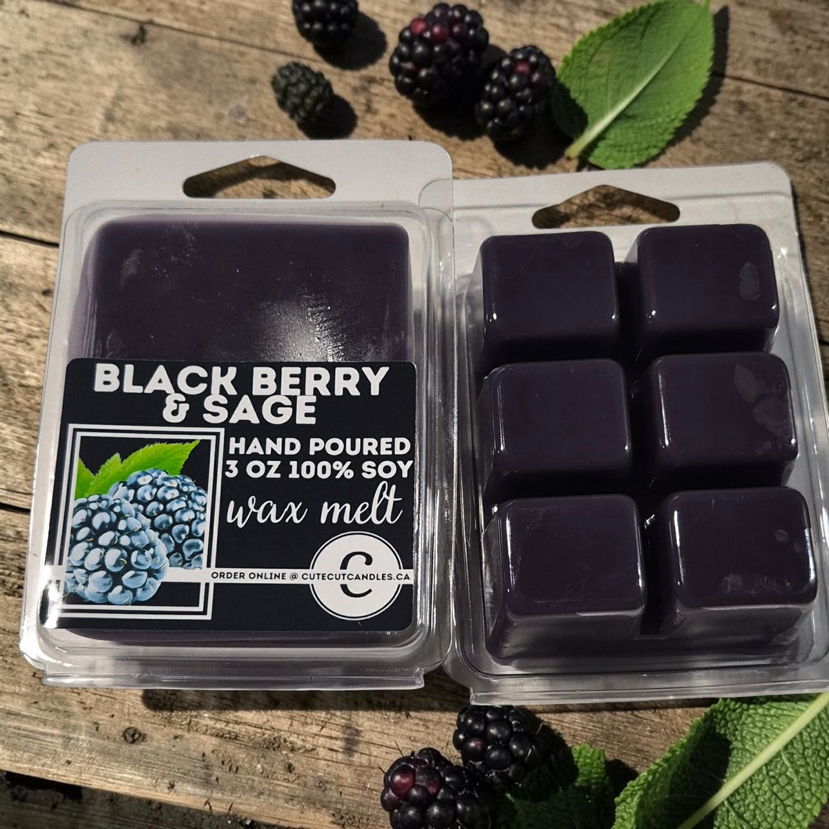 Blackberry and Sage || Wax Melt