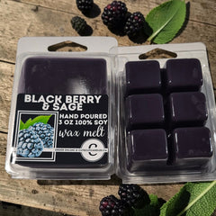 Blackberry and Sage || Wax Melt